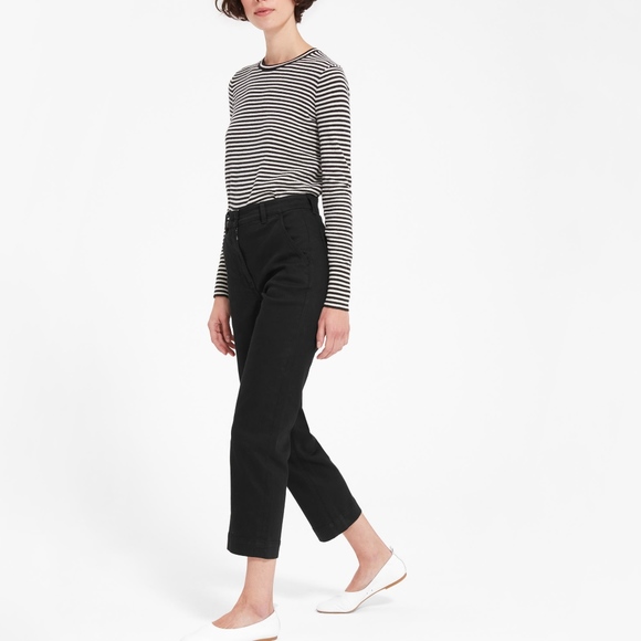 Everlane Denim - Everlane | NWT Straight leg crop in black